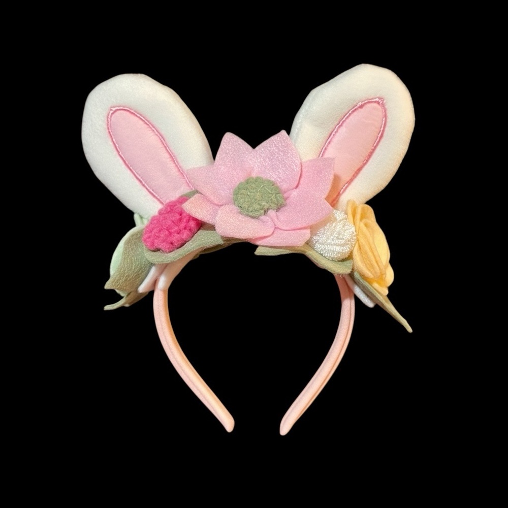 Easter Bunny Ears Felt Handmade Custom Girls Headband Accessories Kids Toddlers